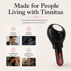 Made for people living with tinnitus — persistent ear ringing and nighttime discomfort